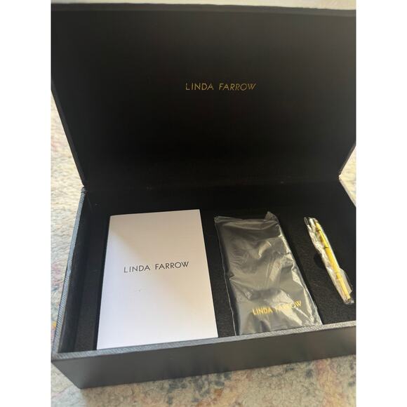 Linda Farrow x THE ATTICO Marfa Rectangular Sunglasses - Picture 14 of 15